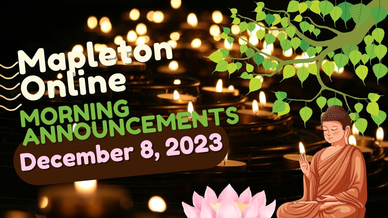 Morning Announcements 8 Dec 2023 YouTube morning-announcements-8-dec-2023-youtube