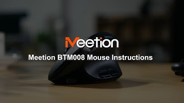 Meetion MT-BTM008 Usage Connection Tutorial #meetion #office #mouse #ergonomic #tutorial #guide