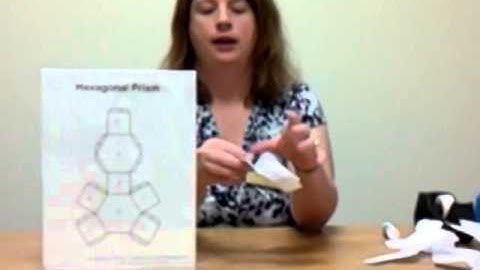 Creating a Hexagonal Prism from a Net