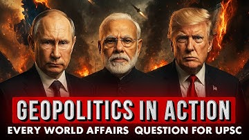 Geopolitics in Action 🌏 | 6-Month Recap of Wars, Summits & India’s Role for 2025 UPSC exams