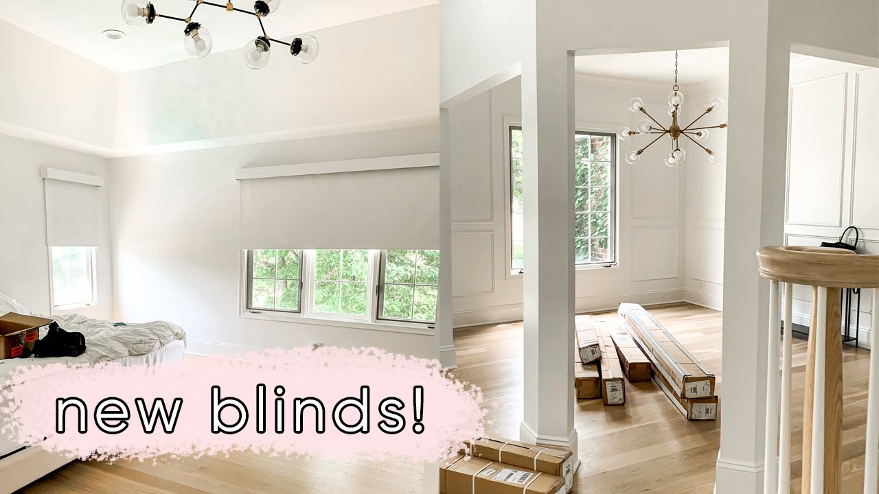 We got motorized blinds for the whole house! (Select Blinds) | ELA ...