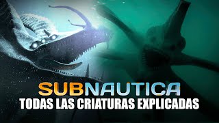 SUBNAUTICA: CRONOLOGÍA y TODAS las CRIATURAS EXPLICADAS - Historia Completa