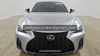 2021 Lexus Is 350 F Sport | JTHGZ1B2XM5045494