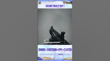 Smoke + Shotgun + FPP = CLUTCH