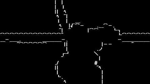 【東方】Bad Apple!! ~ Dark Ascii Ver