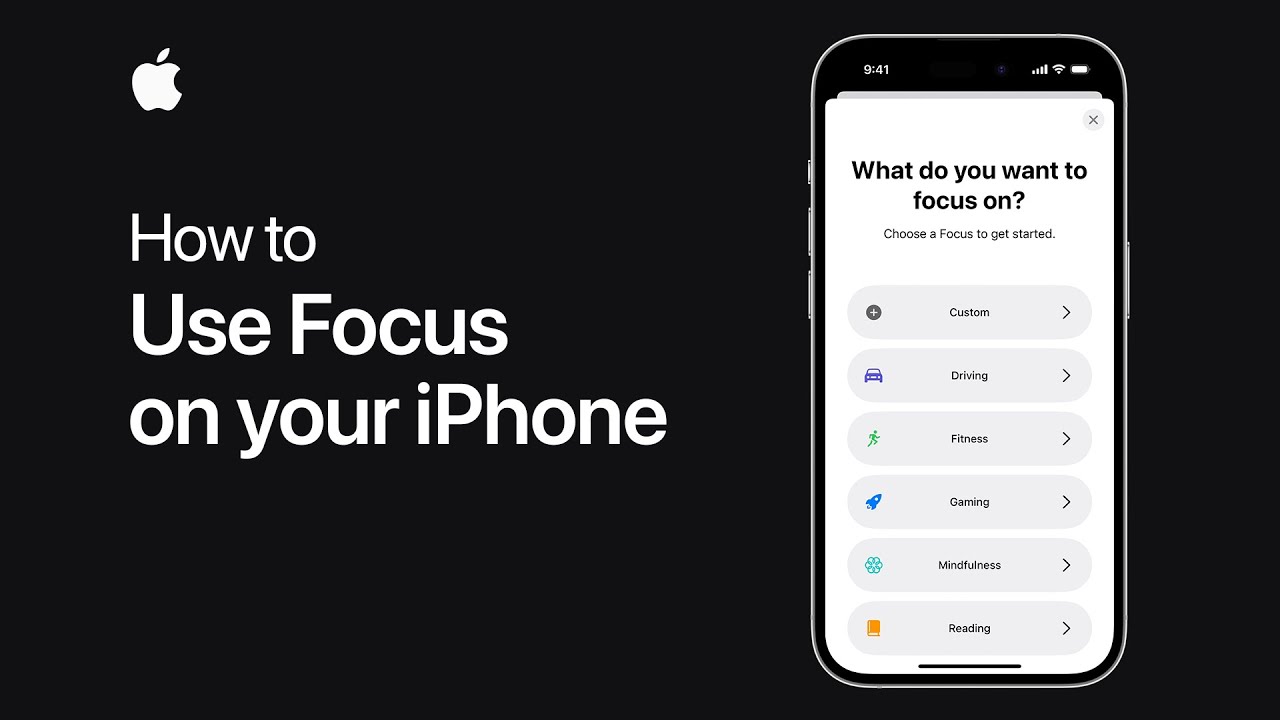 How to use Focus on your iPhone