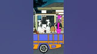 Alamat Alamat | Karnaval Truk Sound System Pocong Animasi Hadroh #shorts