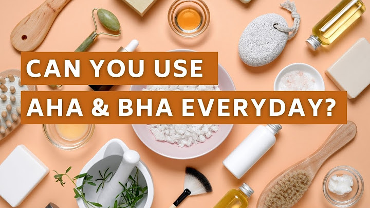 How much aha and bha to use