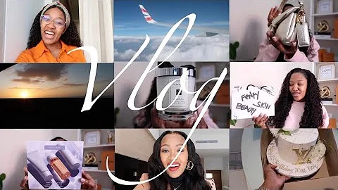 VLOG: I'm Back! My Birthday in Cape Town, Fenty PR Package, Hair Install Ft Modern Show | SAYouTuber