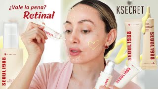12% RETINAL? 😱🧪 My real opinion of K-Secret Seoul 1988 | TikTok made me try it ✨🇰🇷