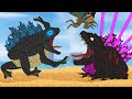 Frog godzilla vs shin frogzilla  epic battle  pikky godzilla