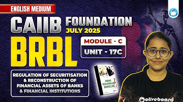 CAIIB juli 2025 | CAIIB BRBL Module C Unit 17 C | CAIIB Engels Medium | CAIIB Examenvoorbereiding...
