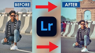 Instagram CINEMATIC photo editing in Lightroom | Text Editing | Photo Masking | Breakdown #editing