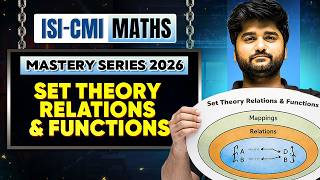 Set Theory Relations & Functions in 1 Shot🔥| ISI–CMI Maths Mastery Series 2026