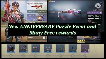 New ANNIVERSARY Puzzle Event and  Many Free rewards l Cod mobile season 8