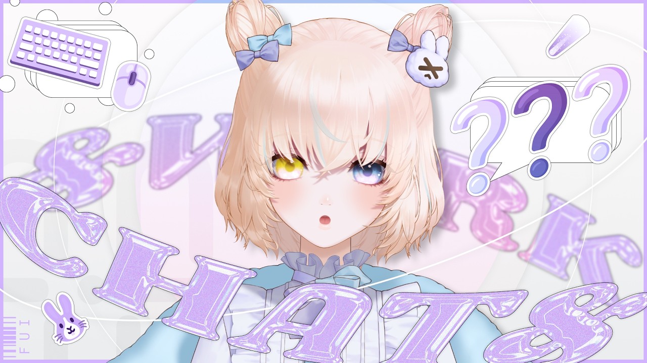 【Work & Chat】 setting up twitch badges/emotes and stuff...! 【Fui | VTuber】