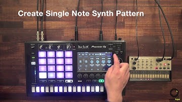 Pioneer DJ TORAIZ SP-16 Ver 1.2 #2 | Create Single Note Synth Pattern