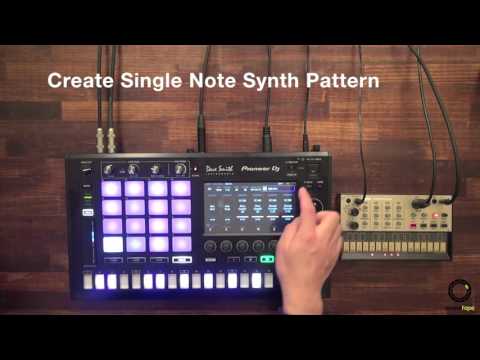 Pioneer DJ TORAIZ SP-16 Ver 1.2 #2 | Create Single Note Synth Pattern