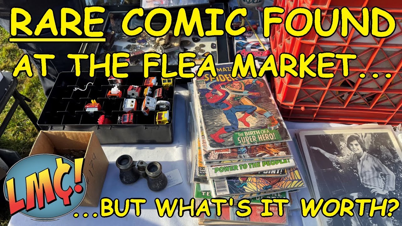 Я нашёл ОЧЕНЬ редкий комикс на блошином рынке! Но это сокровище… или мусор?