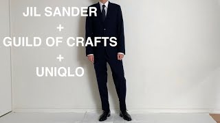 あるミニマリストの唯一のスーツスタイル。【JIL SANDER（ジルサンダー）】+【GUILD OF CRAFTS（ギルド・オブ・クラフツ）】+【 UNIQLO（ユニクロ）】
