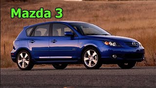 Mazda 3 (2006) Chassis Vin Number Location pr/blk