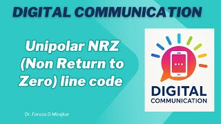 Unipolar NRZ(Non Return to Zero) line code