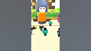 오징어 게임 마인크래프트 챌린지 3D 6 #넷플릭스 #재밌는 #라이브 #단편 #짧은 #오징어게임 #마인크래프트 #바이럴