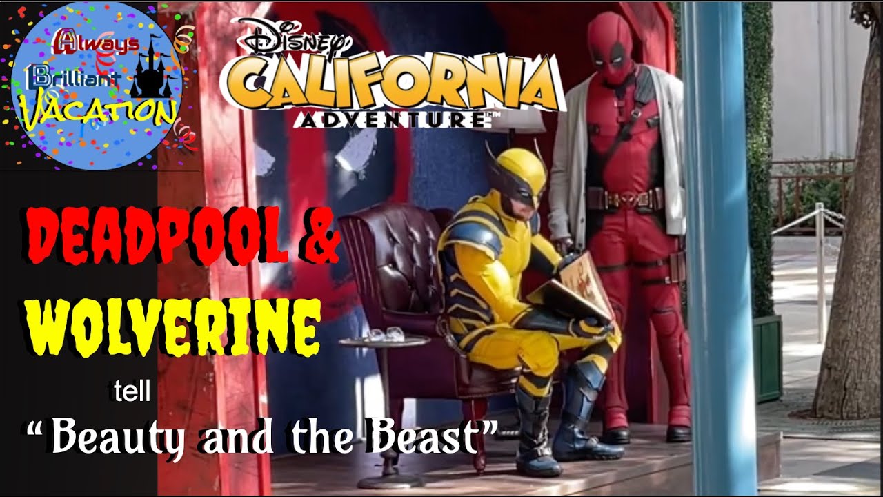Story Time with Deadpool - Live Show at Disney California Adventure ...