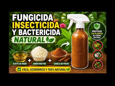 👉 ¡El Fungicida Casero MÁS PODEROSO! Mata Hongos, Insectos y Bacterias 🌱