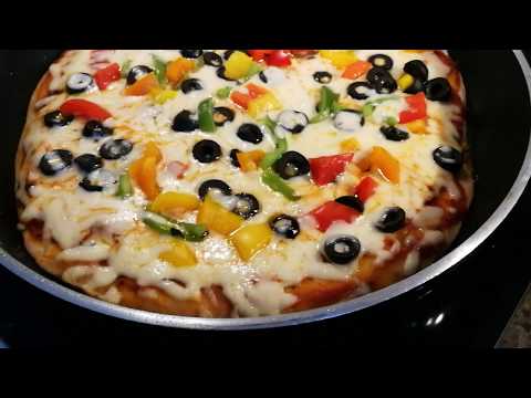 تصویری: دستور پخت یک پیتزای خیلی سریع در تابه