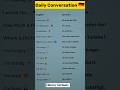 Daily Conversation 🇩🇪 | German Vocabulary for Beginners || #shorts #eduwaygermany