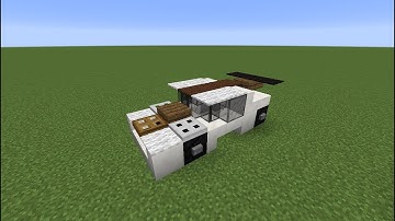 how to make a working car in minecraft {no mods} {no redstone}