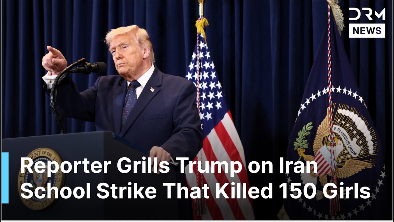 Reporter Confronts Trump Over 150 Girls Killed in Iran Strike by US — Watch His Response | AC1G