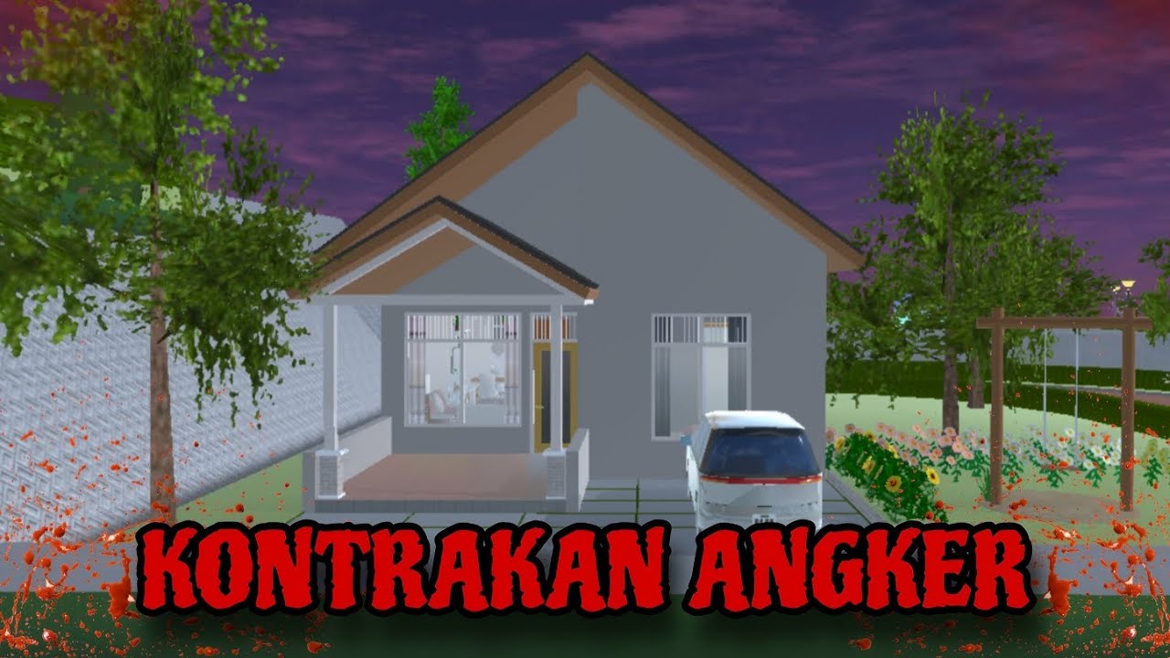 KONTRAKAN ANGKER || HORROR MOVIE SAKURA SCHOOL SIMULATOR