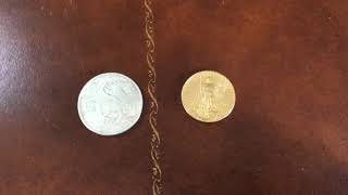 The difference between gold and silver investments- just weight!