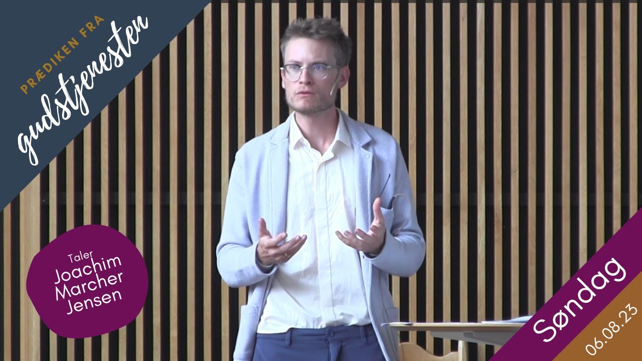 Jesus den salvede er større! v. Joachim Marcher Jensen, 06.08.23 - YouTube