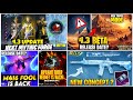 NEXT MYTHIC FORGE BGMI 4.3😍| M416 GLACIER IN CLASSIC CREATE🥶| M416 FOOL RETURN BGMI &amp; 4.3 BETA LEAKS