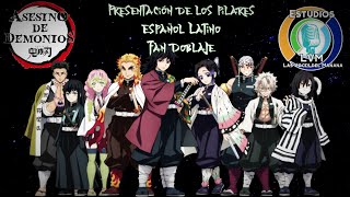 Kimetsu No Yaiba Presentación De Los Pilares Español Latino
