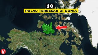 10 Pulau Terbesar di Planet Bumi, Kalimantan urutan berapa ya?