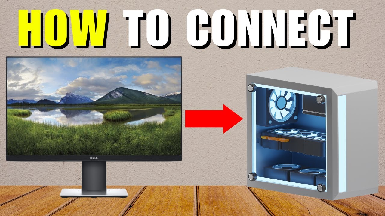 Как подключить монитор Dell к ПК