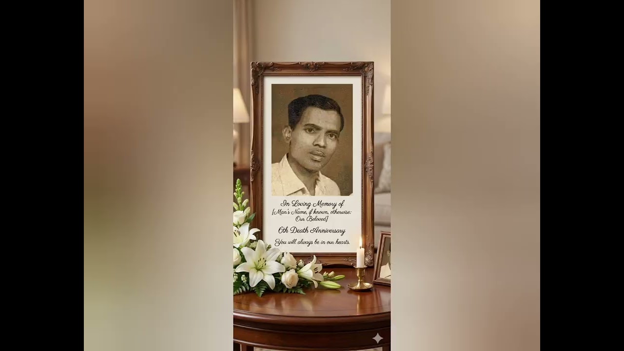 6th death anniversary grand father (18/11/1983 - 31/1/2019)