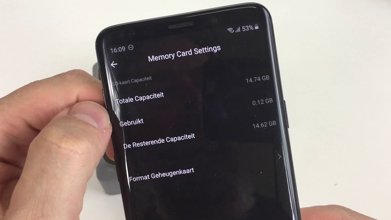 insect Van storm bed Formatteren (geheel wissen) van de SD-kaart en bekijken ruimte en  capaciteit - YouTube