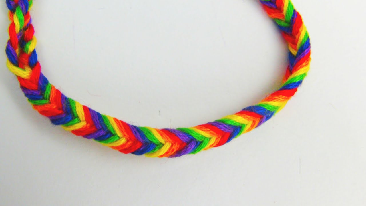Fischgrätarmband Freundschafts Armband / Bracelet Tutorial Einfache Anleitung | deutsch - YouTube