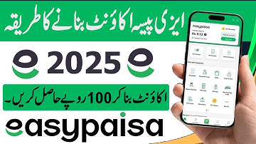 How to Create EasyPaisa Account on Telenor, Jazz, Zong & Ufone in 2025