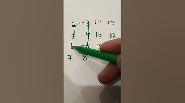 Draw a simple checkered path with numbers #shortsvideo #maths #drawing #iqtest#mathstricks #art