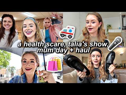 A health scare, Talia's show, mum day, a haul + Taylor Swift reaction! Spend the week with me 💖
