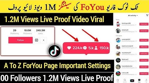 How to go viral on TikTok || TikTok Foryou settings || Real TikTok Foryou Trick 2023