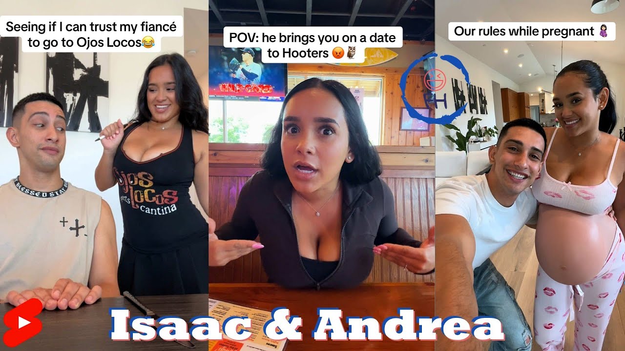 *1 HOUR* Funny Andrea Lopez Shorts 2025 | Enjoy Isaac & Andrea TikTok