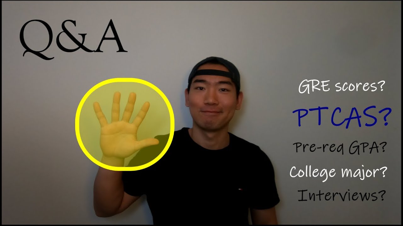 5 MOST FREQUENTLY ASKED QUESTIONS in PT SCHOOL APPLICATION PROCESS