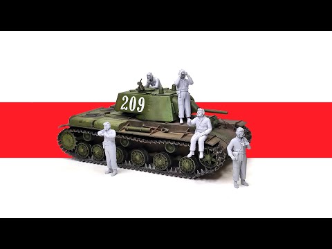 Фигуры из фотополимерной смолы от ModelsWorld в масштабе 1:35